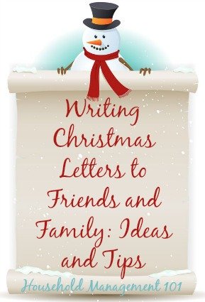 Writing Christmas Letters To Friends &amp; Family: Ideas &amp; Tips