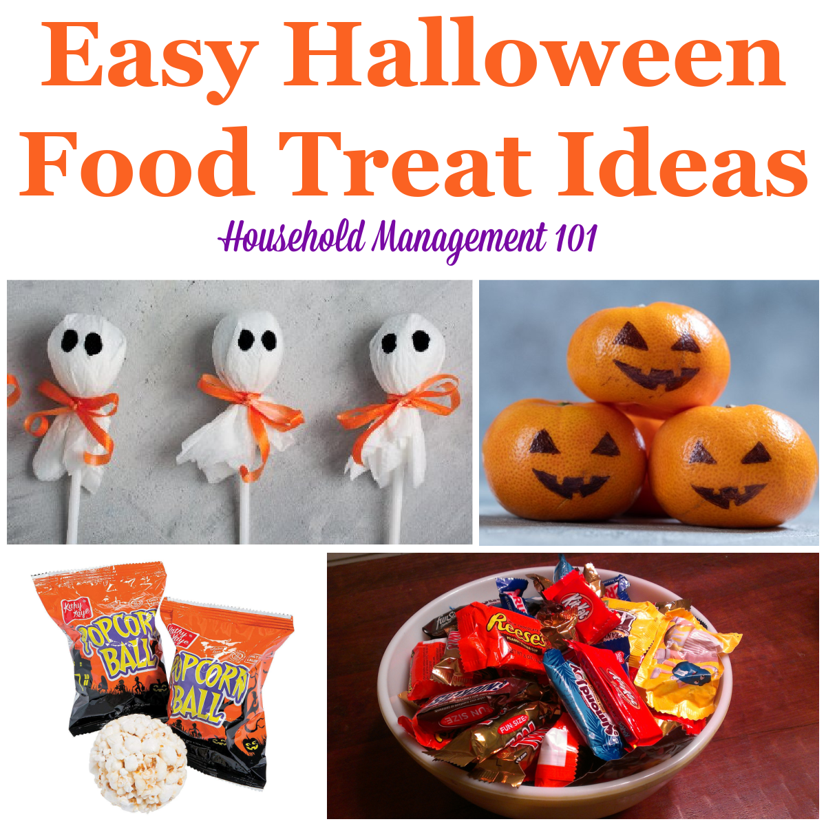Ghostly bananas and Jack-O-Lantern Clementines: Healthy treats for the  kids' school H…