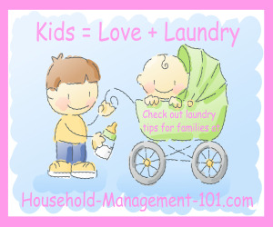 Kids = Love + Laundry
