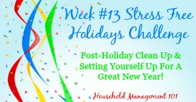 6 tricks for stress-free holiday clean up! @chascrazycreations #DIY #T