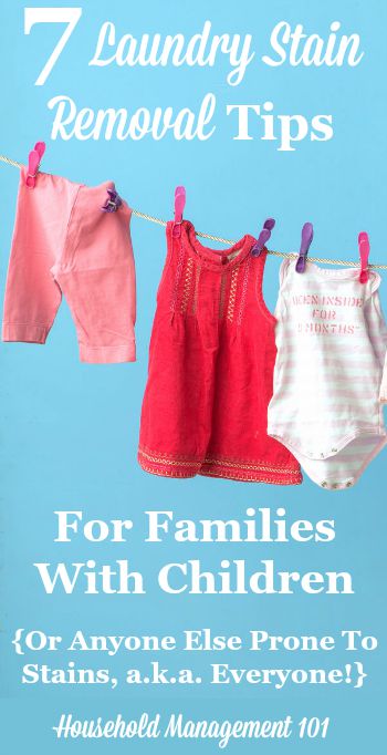 How to remove 8 common stains from kids' clothes - Today's Parent